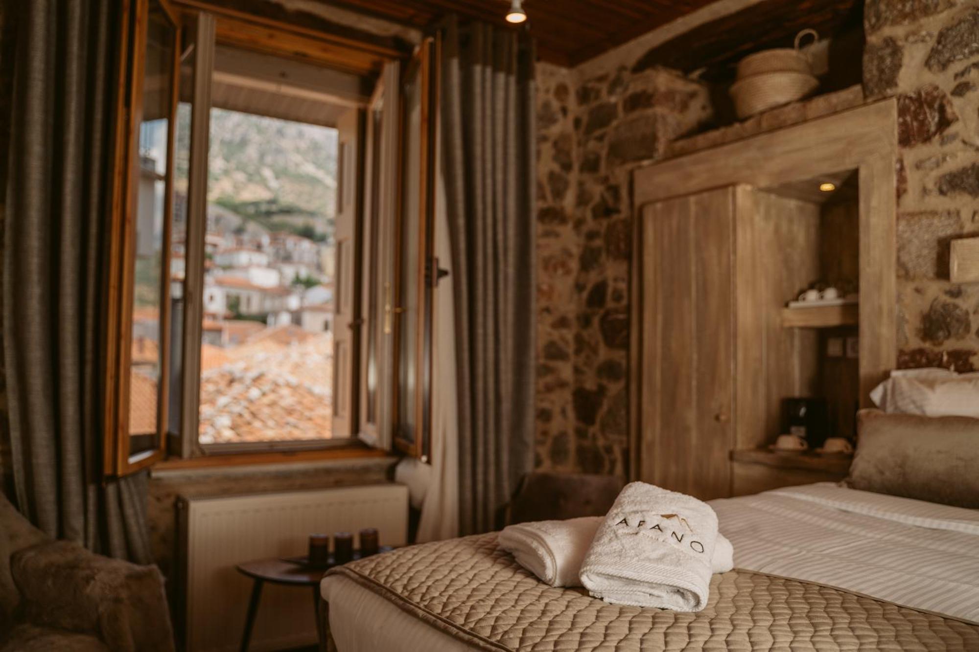 Afanos Guesthouse أراخوفا الغرفة الصورة