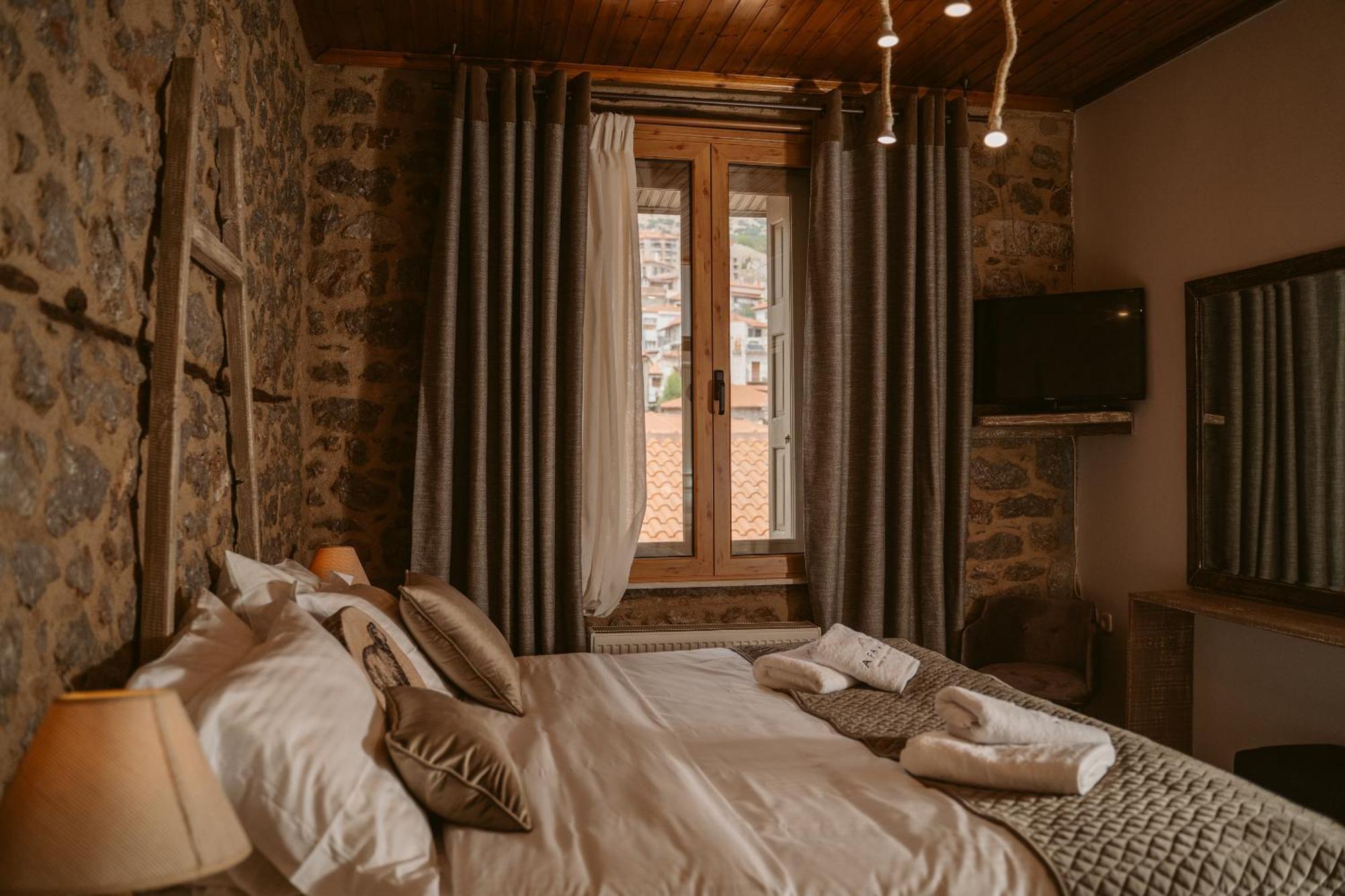 Afanos Guesthouse أراخوفا المظهر الخارجي الصورة