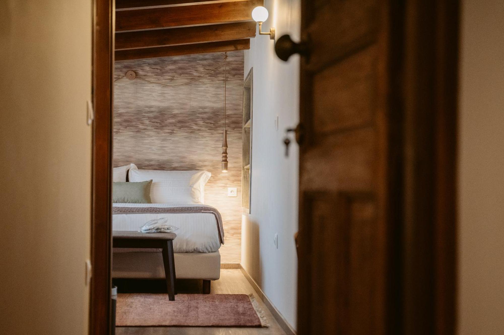 Afanos Guesthouse أراخوفا الغرفة الصورة