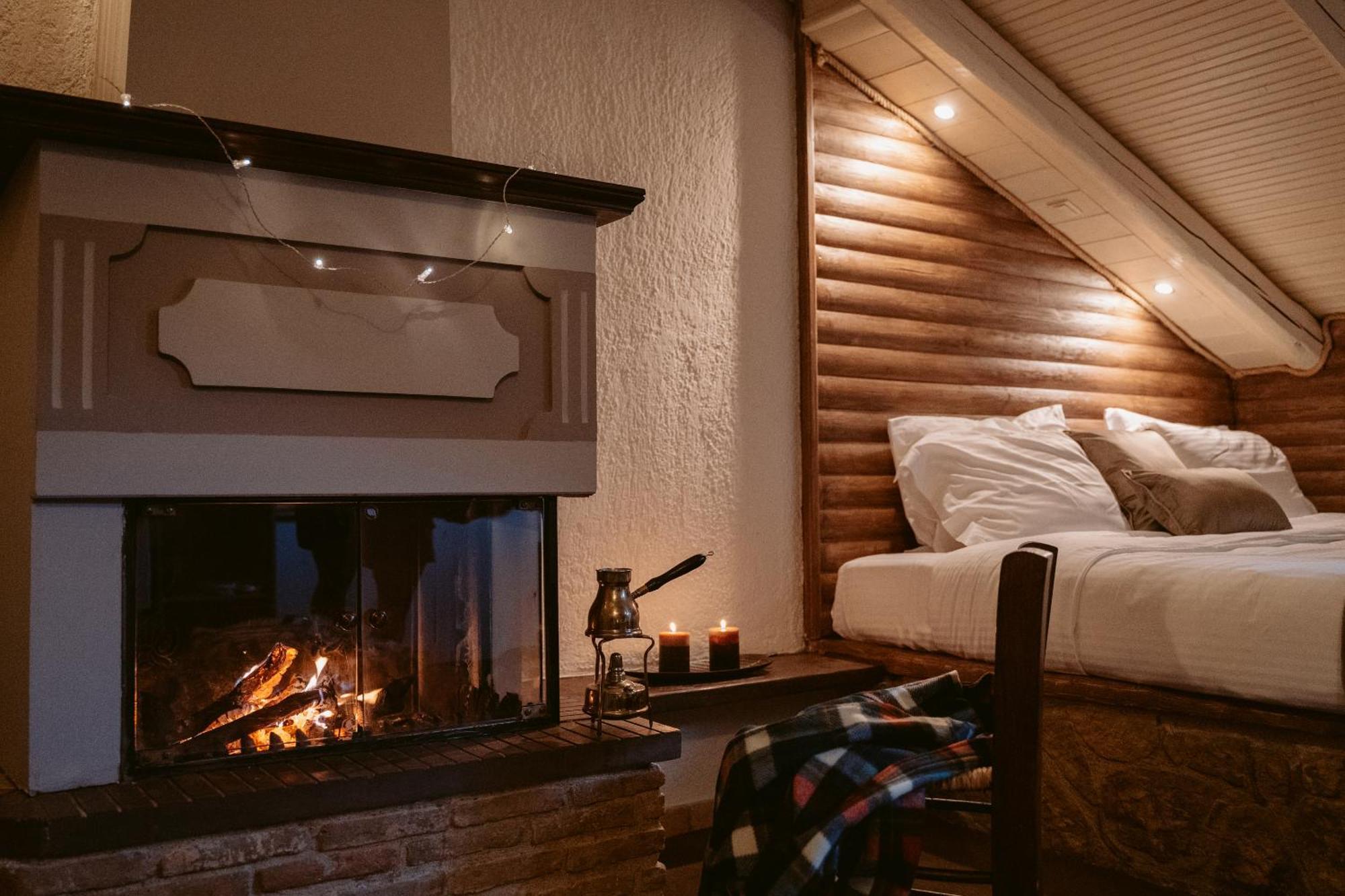 Afanos Guesthouse أراخوفا الغرفة الصورة